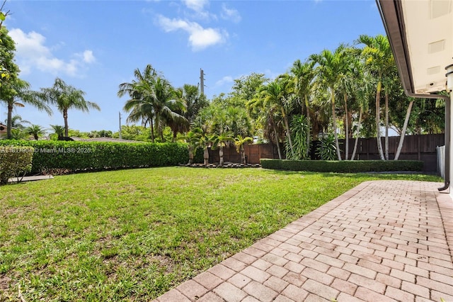 6301 Lake Geneva Rd, Miami Lakes, FL 33014 - view of yard with a patio