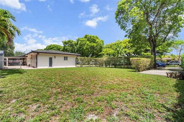 6301 Lake Geneva Rd, Miami Lakes, FL 33014 - view of yard featuring a patio