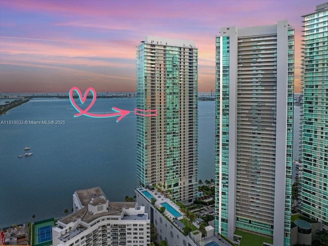 3131 NE 7th Ave Unit 3306, Miami, FL 33137 - city view with a large body of water
