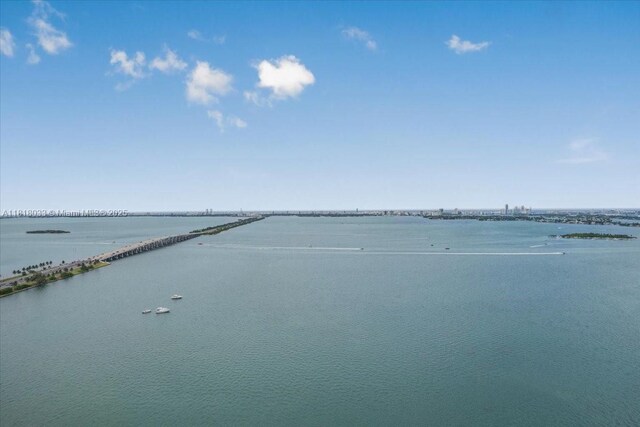3131 NE 7th Ave Unit 3306, Miami, FL 33137 - water view with a notable bridge