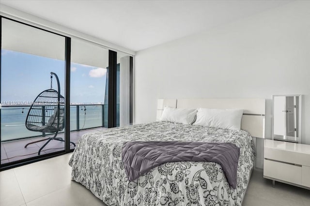 3131 NE 7th Ave Unit 3306, Miami, FL 33137 - bedroom with a wall of windows