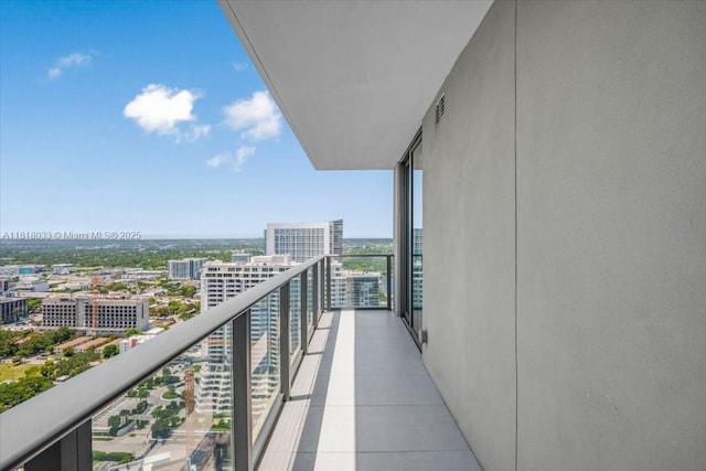 3131 NE 7th Ave Unit 3306, Miami, FL 33137 - balcony featuring a city view