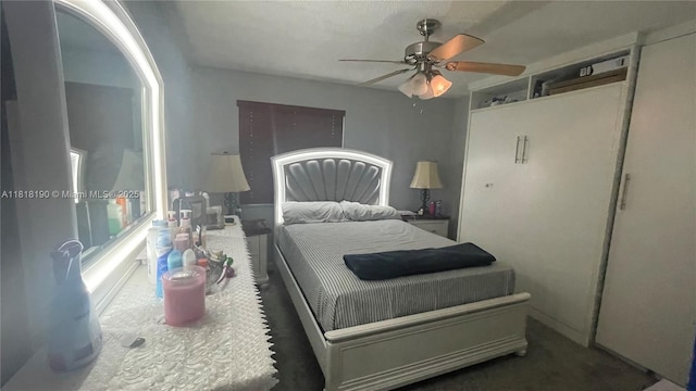 11040 S Lakeview Dr, Pembroke Pines, FL 33026 - bedroom featuring ceiling fan