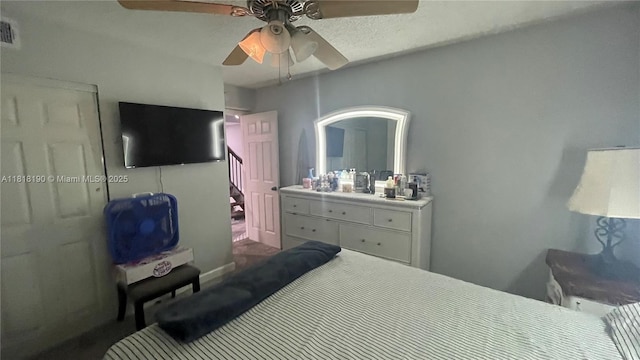 11040 S Lakeview Dr, Pembroke Pines, FL 33026 - bedroom featuring ceiling fan