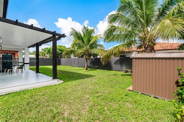 18250 SW 152nd Ave, Miami, FL 33187 - view of yard featuring a patio