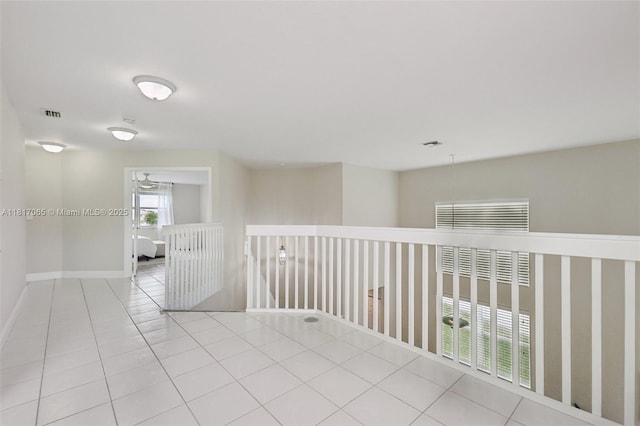 16710 NW 12th St, Pembroke Pines, FL 33028 - spare room featuring tile patterned flooring and ceiling fan