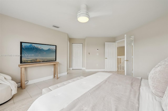 16710 NW 12th St, Pembroke Pines, FL 33028 - tiled bedroom with baseboards