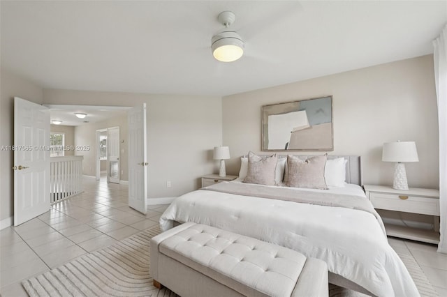 16710 NW 12th St, Pembroke Pines, FL 33028 - bedroom featuring light tile patterned floors and baseboards