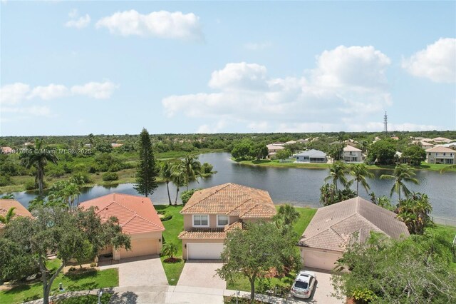 16710 NW 12th St, Pembroke Pines, FL 33028 - aerial perspective of suburban area with a large body of water