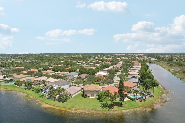 16710 NW 12th St, Pembroke Pines, FL 33028 - aerial view of residential area featuring a large body of water