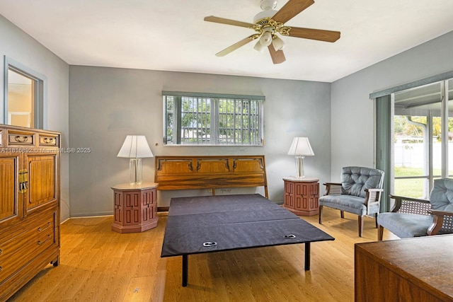 8980 SW 59th St, Miami, FL 33173 - bedroom featuring light wood-style flooring and multiple windows