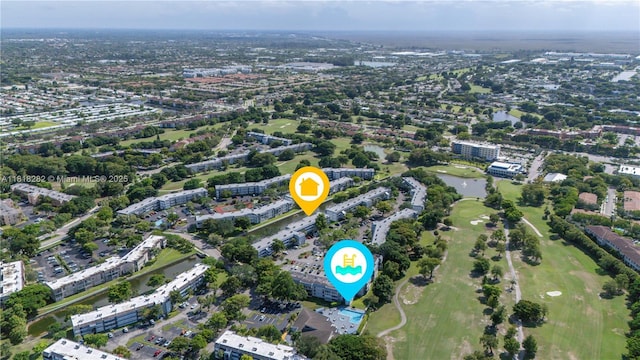 8350 Sands Point Blvd Unit E309, Tamarac, FL 33321 - view of property location featuring a nearby body of water and a golf course