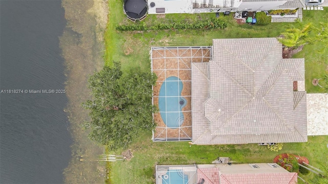 2256 SW 183rd Ter, Miramar, FL 33029 - aerial view of a pool area