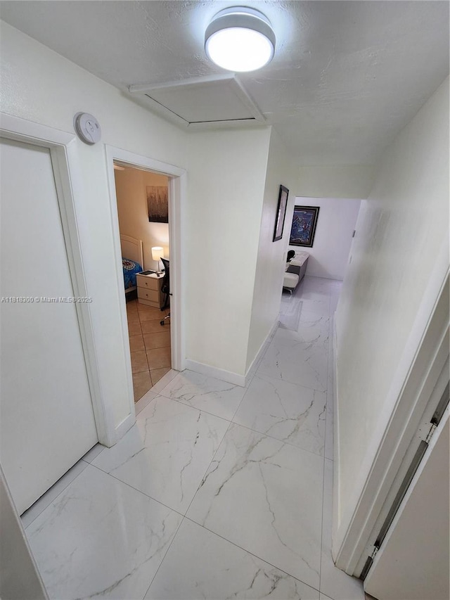 11820 SW 125th Pl Unit 11820, Miami, FL 33186 - corridor with light marble finish floors
