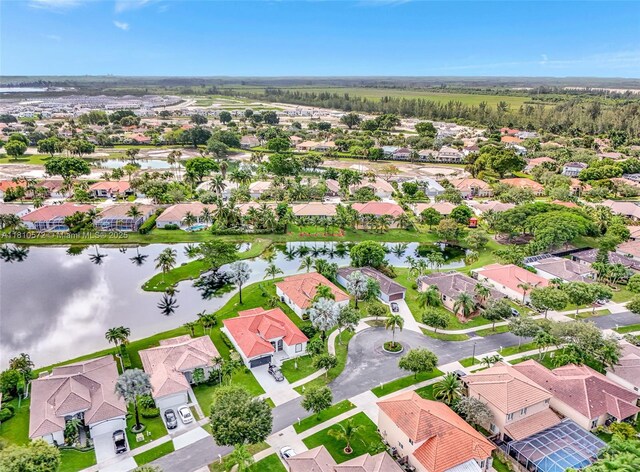 2775 Dunwoodie Pl, Homestead, FL 33035 - aerial perspective of suburban area with a nearby body of water