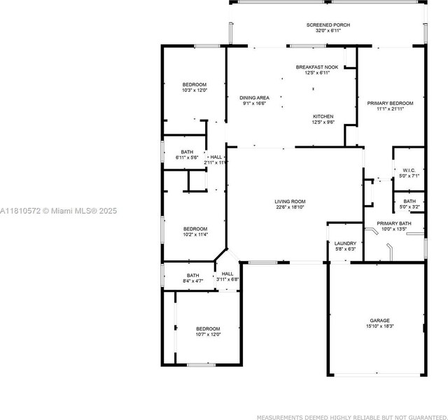 2775 Dunwoodie Pl, Homestead, FL 33035 - floor plan / room layout