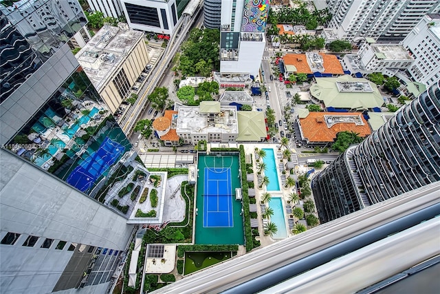 801 S Miami Ave Unit 3704, Miami, FL 33130 - view of urban area with a pool
