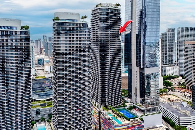 801 S Miami Ave Unit 3704, Miami, FL 33130 - skyline view