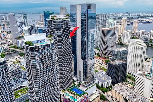 801 S Miami Ave Unit 3704, Miami, FL 33130 - view of city with a large body of water