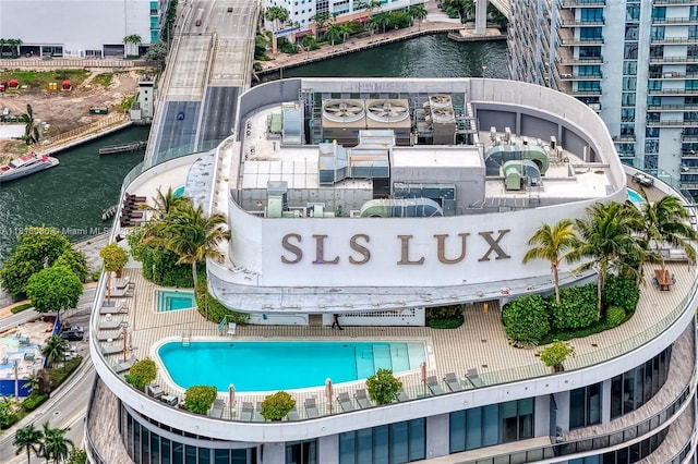 801 S Miami Ave Unit 3704, Miami, FL 33130 - community / neighborhood sign with a water view and a view of city