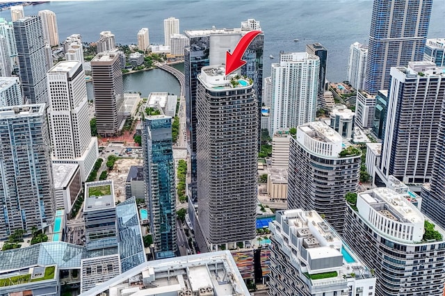 801 S Miami Ave Unit 3704, Miami, FL 33130 - view of urban area with a large body of water
