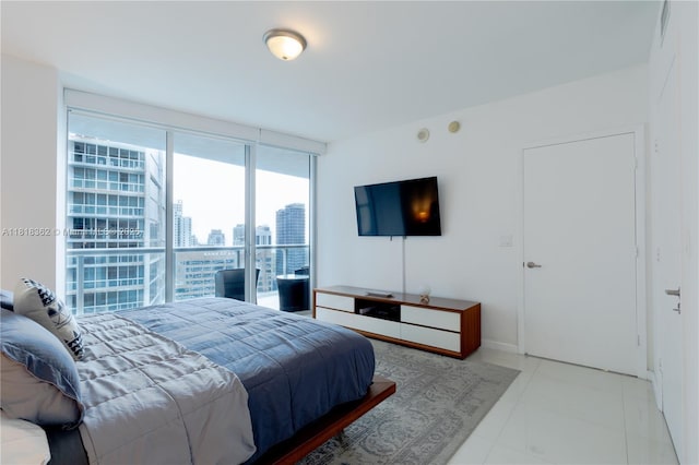 475 Brickell Ave Unit 4511, Miami, FL 33131 - bedroom with floor to ceiling windows