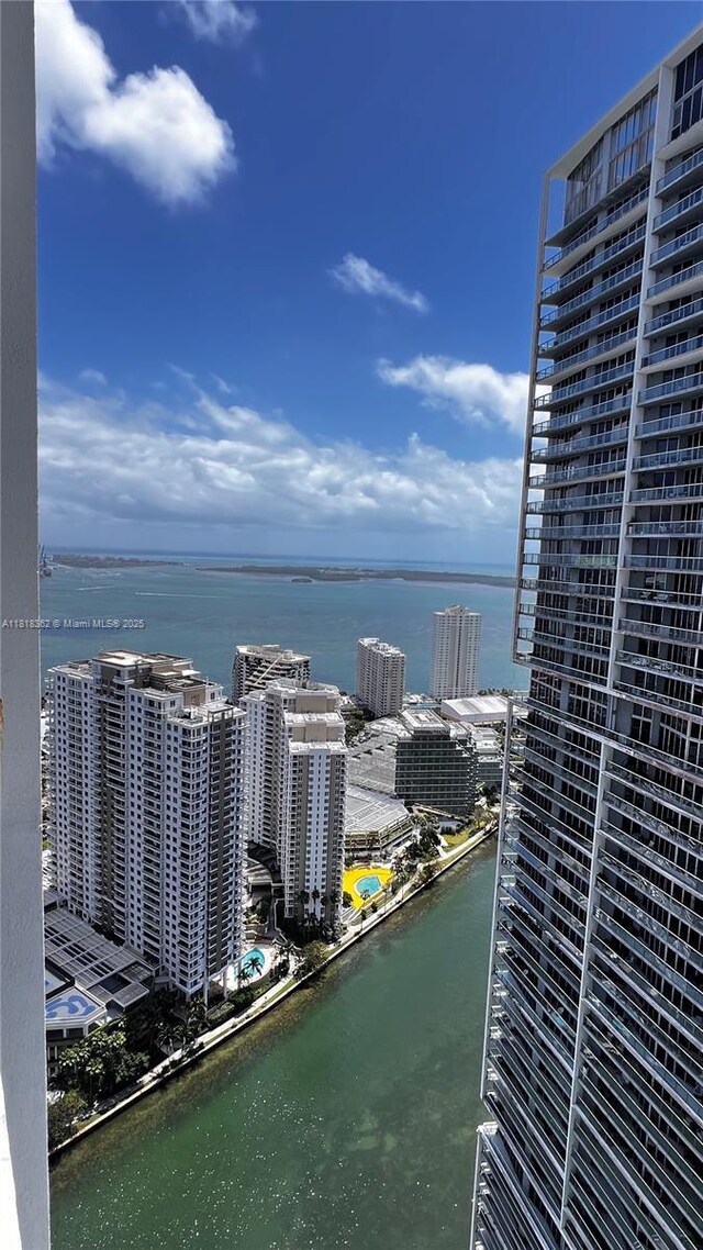 475 Brickell Ave Unit 4511, Miami, FL 33131 - water view with nearby urban area