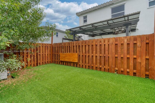 2652 SE 13th St, Homestead, FL 33035 - view of yard featuring a pergola