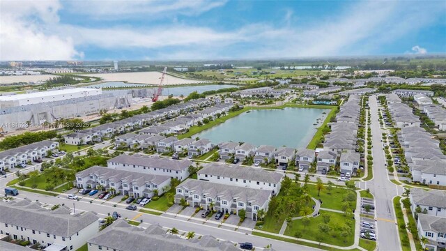 2652 SE 13th St, Homestead, FL 33035 - aerial perspective of suburban area with a large body of water