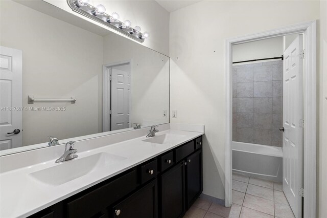 150 NE 23rd Ter, Homestead, FL 33033 - full bath featuring double vanity and tile patterned flooring