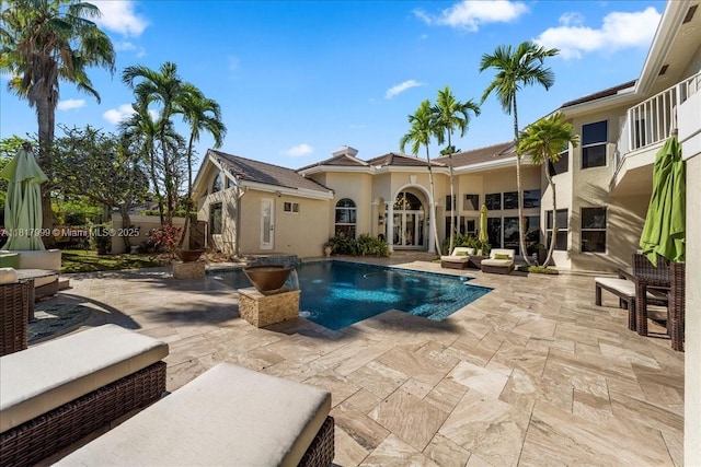 3212 NW 64th St, Boca Raton, FL 33496 - swimming pool featuring an outdoor hangout area and a patio area