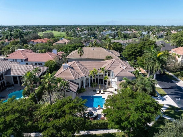 3212 NW 64th St, Boca Raton, FL 33496 - aerial perspective of suburban area featuring a pool