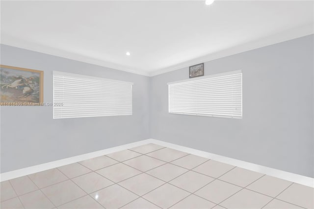 14051 SW 48th St, Miami, FL 33175 - empty room with recessed lighting and baseboards