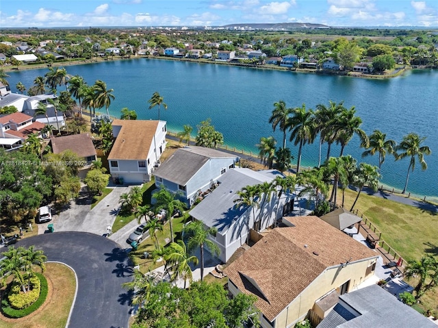 9916 SW 218th Ter, Cutler Bay, FL 33190 - aerial view of residential area featuring a large body of water