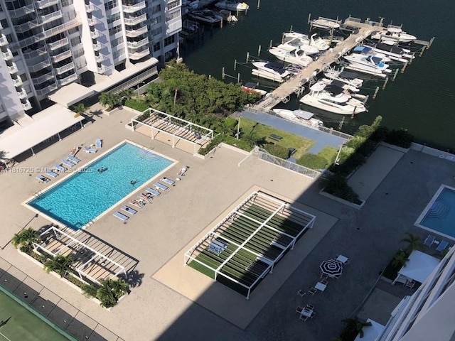 18051 Biscayne Blvd Unit 1403, Aventura, FL 33160 - bird's eye view of a nearby body of water