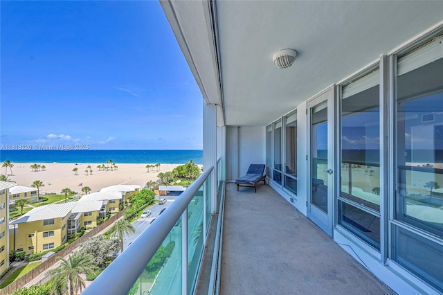 2100 S Ocean Ln Unit 703, Fort Lauderdale, FL 33316 - balcony with view of water and beach