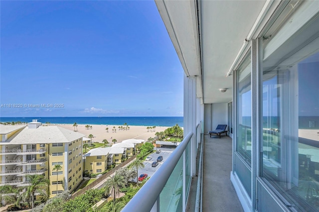 2100 S Ocean Ln Unit 703, Fort Lauderdale, FL 33316 - balcony featuring view of water and beach