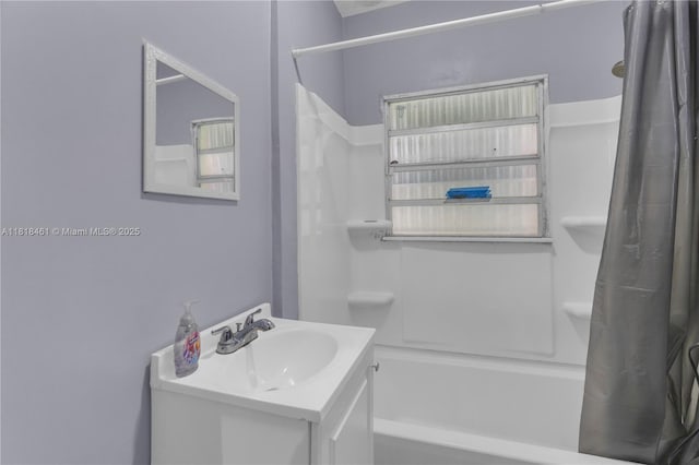 1478 NW 74th St, Miami, FL 33147 - full bathroom with shower / bath combo and vanity