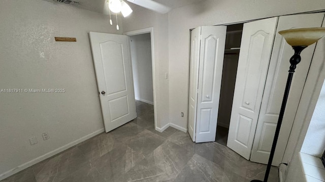 7115 SW 147th Ct, Miami, FL 33193 - unfurnished bedroom with marble finish floors and a closet