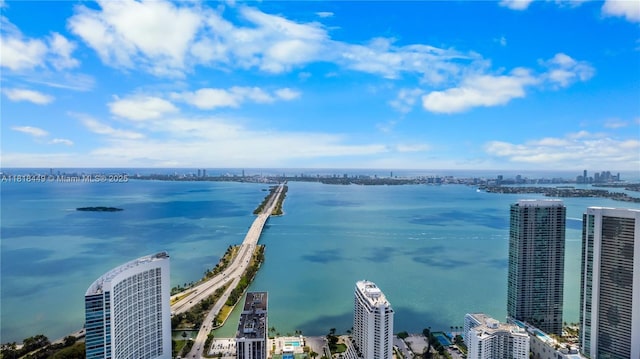 3301 NE 1st Ave Unit H1612, Miami, FL 33137 - water view featuring nearby urban area