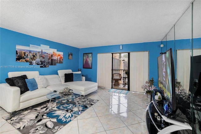 8415 SW 107th Ave Unit 323W, Miami, FL 33173 - living room featuring a textured ceiling