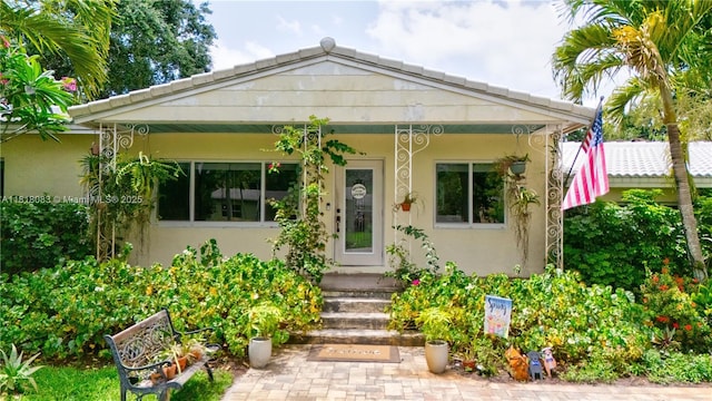 4240 SW 9th St, Plantation, FL 33317 - view of front of house with stucco siding
