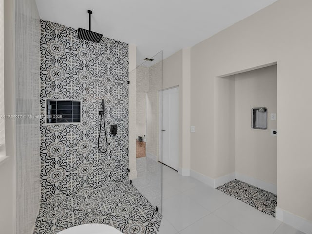 624 Stanton Dr, Weston, FL 33326 - full bathroom with a walk in shower and tile patterned flooring