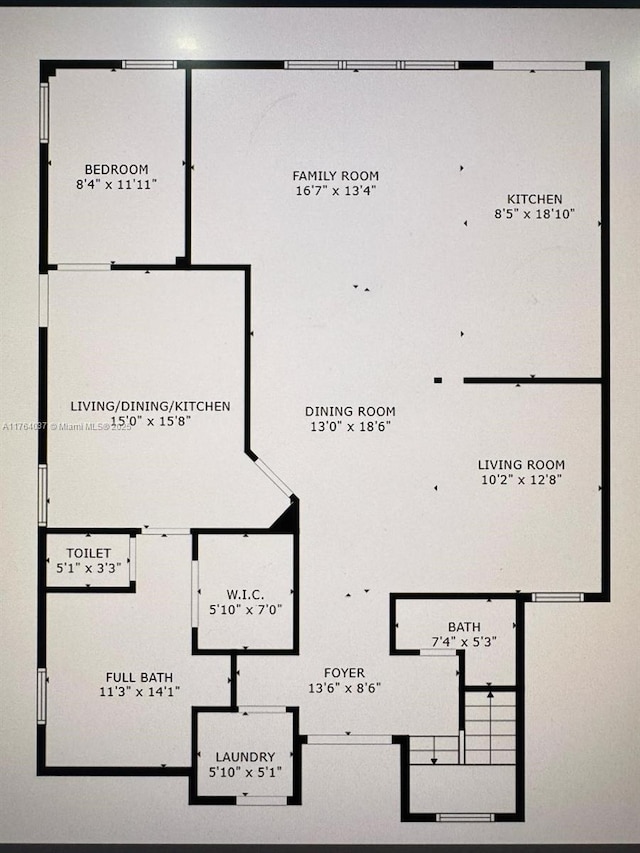 624 Stanton Dr, Weston, FL 33326 - view of floor plan / room layout