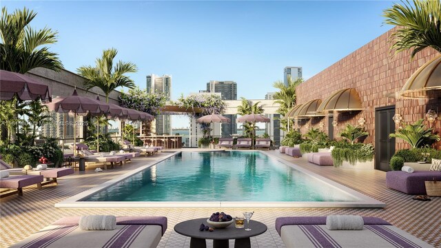 94 NE 29th St Unit 610, Miami, FL 33137 - view of community pool