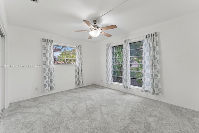1305 N 47th Ave, Hollywood, FL 33021 - spare room with ceiling fan and carpet