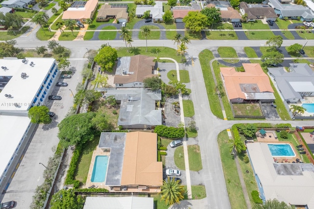1305 N 47th Ave, Hollywood, FL 33021 - aerial overview of property's location featuring nearby suburban area