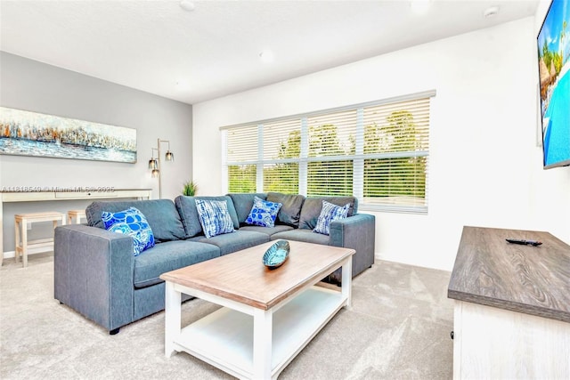 2496 Rama Dr, Kissimmee, FL 34746 - living room with light carpet