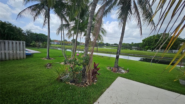 9480 NW 10th St, Plantation, FL 33322 - view of yard featuring a water view