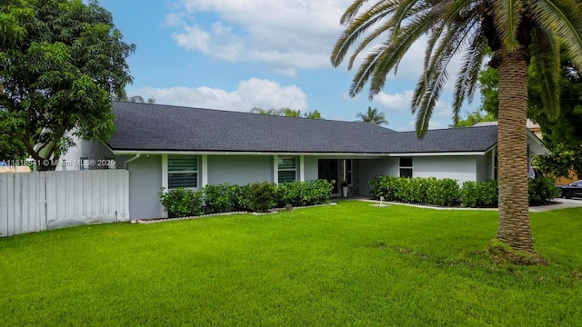 11400 NW 27th St, Plantation, FL 33323 - ranch-style home featuring stucco siding and a shingled roof